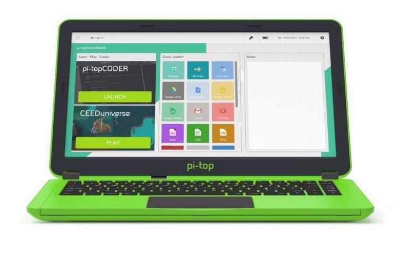 pi-top 2nd generation laptop